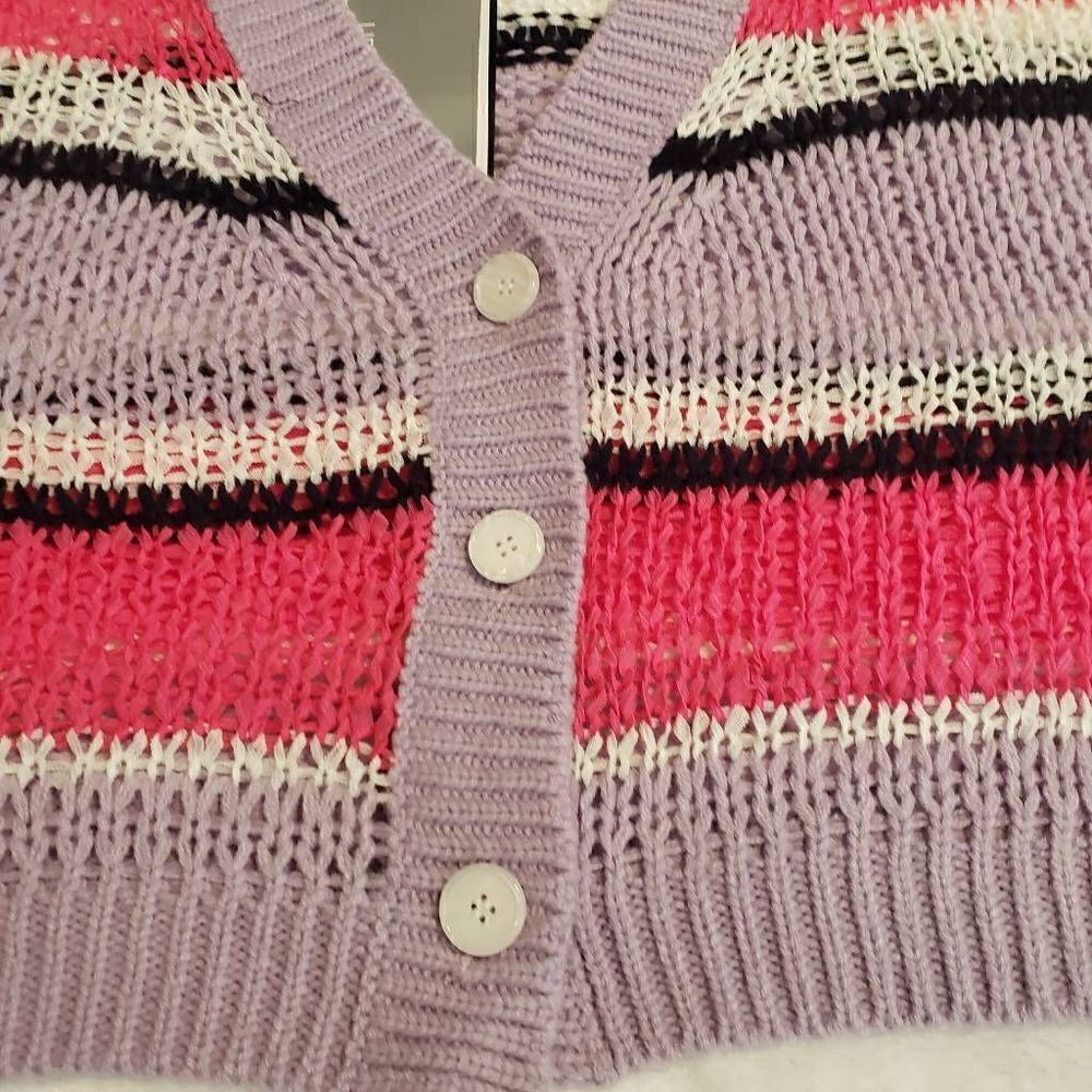 Urban Revivo Women's Colorful Cardigan - Picture 3 of 9